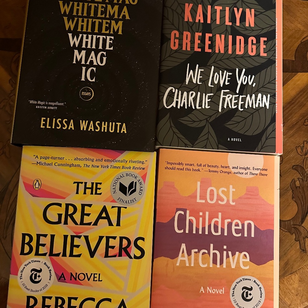 Contemporary Literary Fiction Book Bundle | Luiselli, Makkai, Washuta (4)